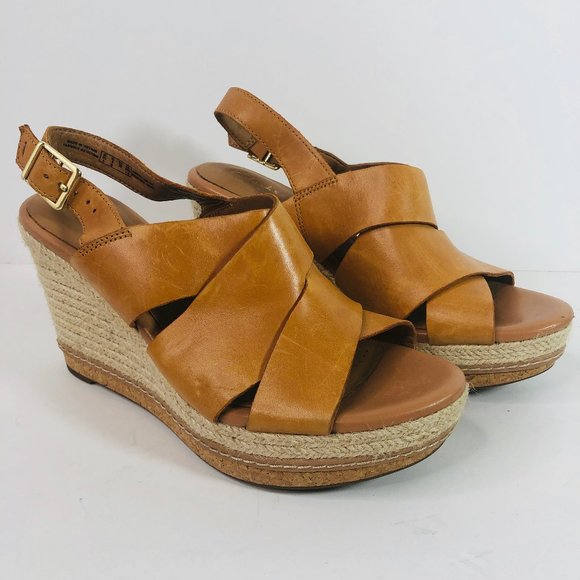 clarks sandals platform